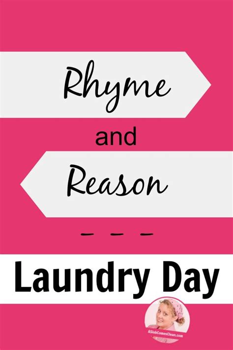 laundry rhymes